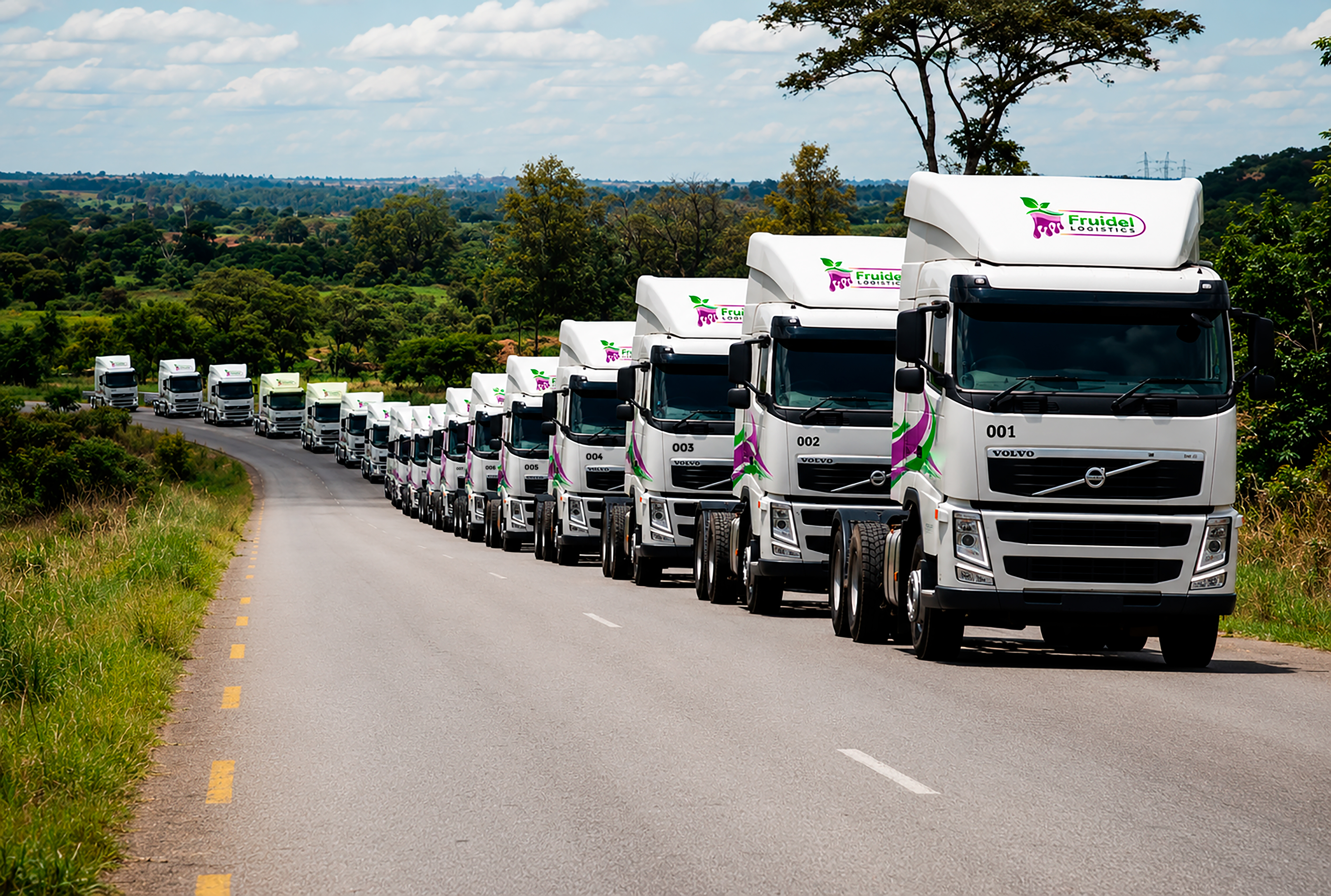 FRUIDEL LOGISTICS Heavy Freight Fleet